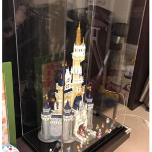樂高迪士尼城堡專用壓克力罩式展示盒2