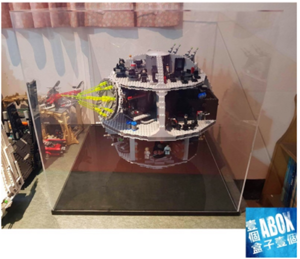 LEGO樂高死星專用防塵展示盒