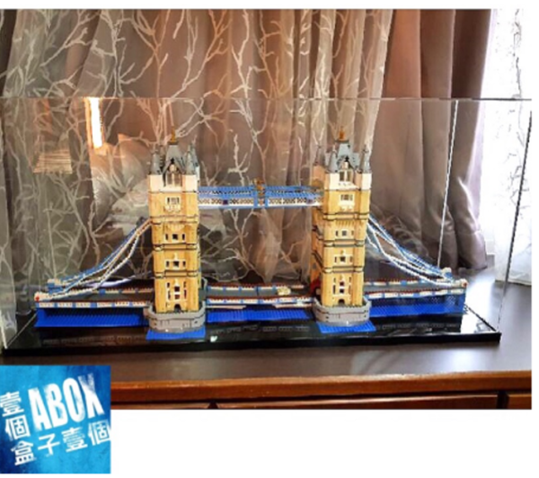 lego 10214倫敦鐵橋專用罩式展示盒