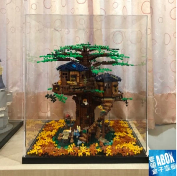 壓克力樂高 LEGO 21318 樹屋 Tree House 罩式 展示盒2